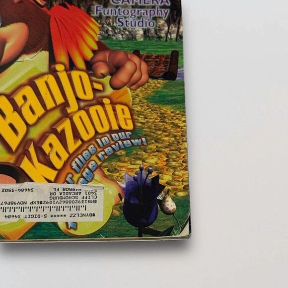 Nintendo Power Magazine Volume 109 Banjo Kazooie w/ Poster WWF Austin June 1998 - Picture 3 of 15